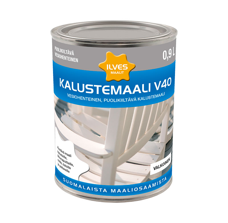 HELMI 80 KALUSTEMAALI A VALKOINEN SÄVYTETTÄVISSÄ (P-186322) | Byggmax