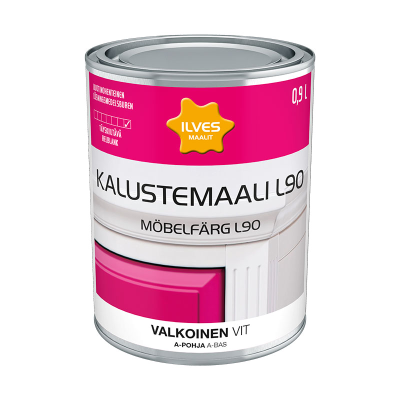 HELMI 80 KALUSTEMAALI A VALKOINEN SÄVYTETTÄVISSÄ (P-186322) | Byggmax