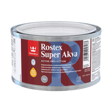 ROSTEX SUPER AKVA RUOSTEENESTOPOHJAMAALIVAALEANHARMAA