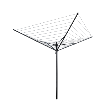 Puutarhan Kuivausteline Sateenvarjo Lyx 4 varren sateenvarjo, 60 metrin kuivauspituus Green>it