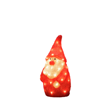 Ulkouima valo koristelu Tomte akryyli 38cm 40 Led Gnosjö Konstsmide