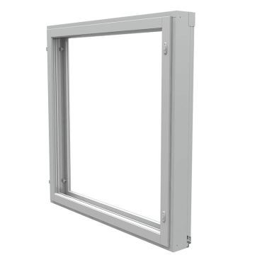 Öppningsbart Aluminiumbeklätt Träfönster 3-glas Modell A Pihla